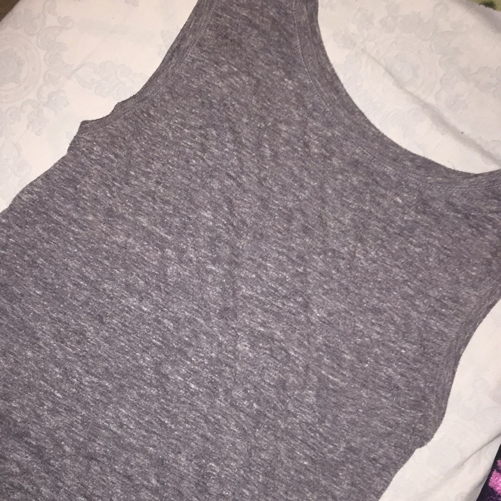 Grey Old Navy Active Wear Shirt